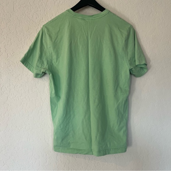 Brooks Brothers Basic Green Tee, 100% Cotton, Size Medium - Picture 4 of 4